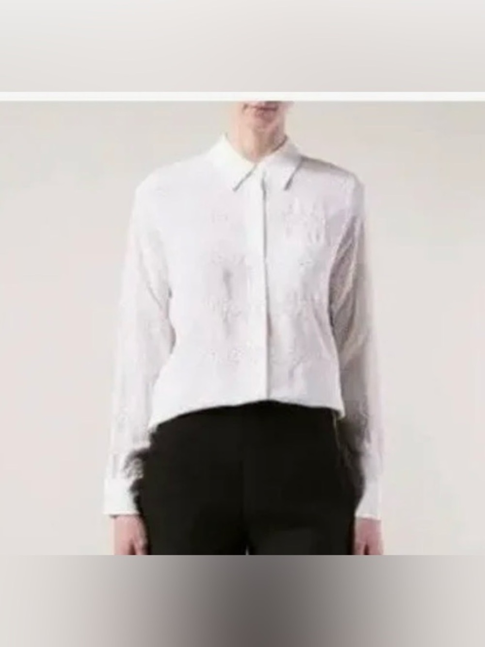 Equipment Femme Brett Eyelet Silk Shirt